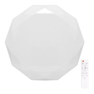 Plafoniera LED dimmerabile DIAMANT LED/50W/230V + telecomando