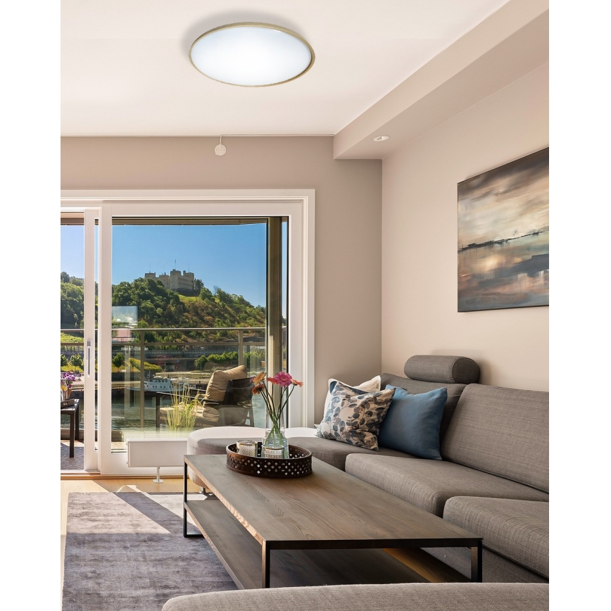 Plafoniera LED dimmerabile DRINA LED/36W/230V 2700-6500K diametro 50 cm + telecomando
