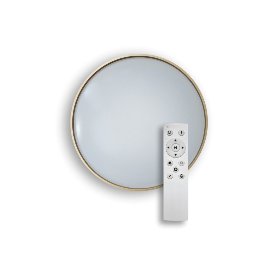 Plafoniera LED dimmerabile DRINA LED/36W/230V 2700-6500K diametro 50 cm + telecomando