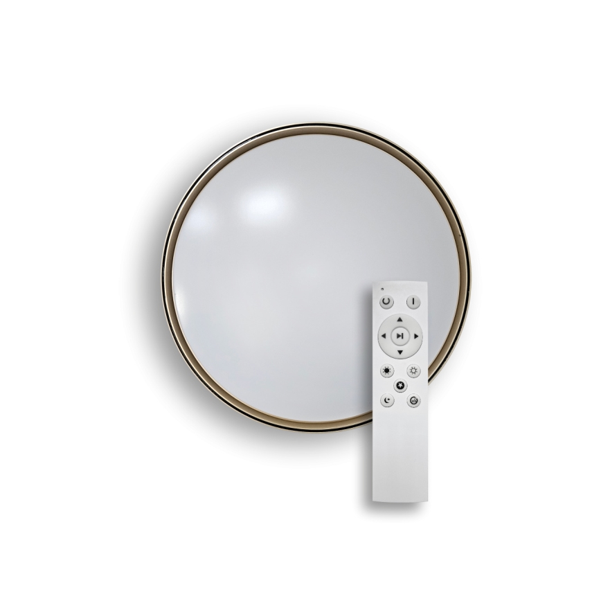 Plafoniera LED dimmerabile EBRO LED/36W/230V 2700-6500K diametro 50 cm + telecomando