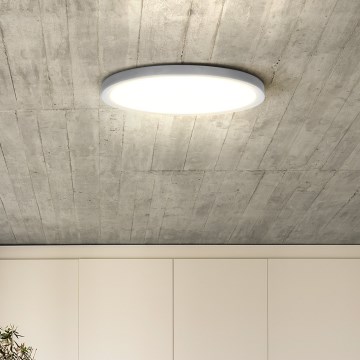 Plafoniera LED dimmerabile ESTELA LED/36W/230V diametro 30 cm bianco + telecomando
