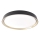 Plafoniera LED dimmerabile ILVI LED/30W/230V 2700-6500K Ø 40 cm nero/ottone + telecomando