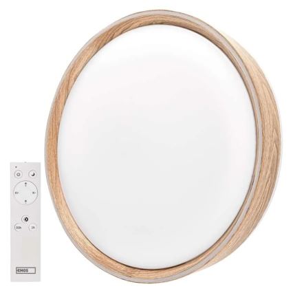 Plafoniera LED dimmerabile ILVI LED/45W/230V 2700-6500K Ø 50 cm beige + telecomando