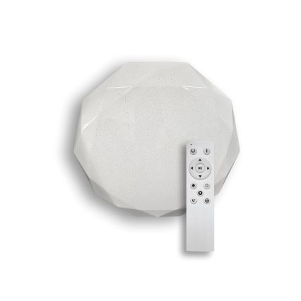 Plafoniera LED dimmerabile INDUS LED/60W/230V 2700-6500K diametro 58 cm + telecomando
