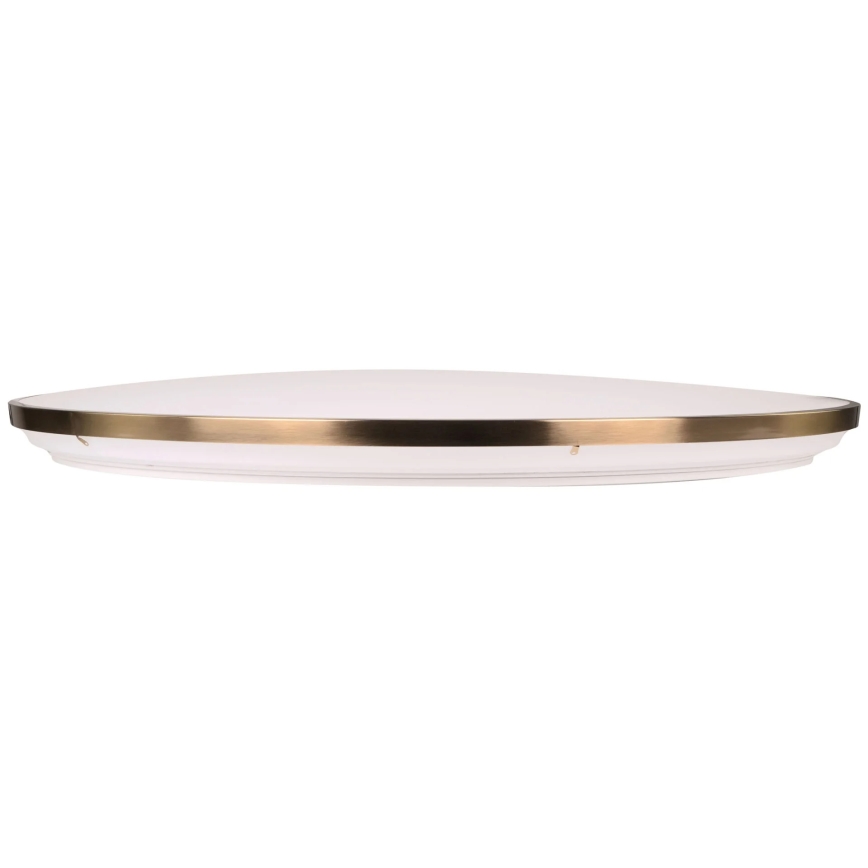 Plafoniera LED dimmerabile KERN LED/100W/230V 3000/4000/6000K Ø 100 cm oro + telecomando
