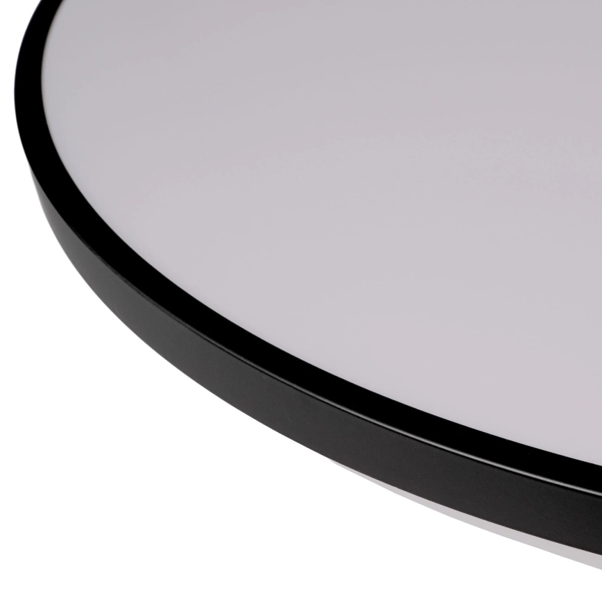 Plafoniera dimmerabile a LED KERN LED/100W/230V 3000/4000/6000K Ø 100 cm nero + telecomando
