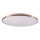 Plafoniera LED dimmerabile KERN LED/80W/230V 3000/4000/6000K Ø 80 cm dorata + telecomando