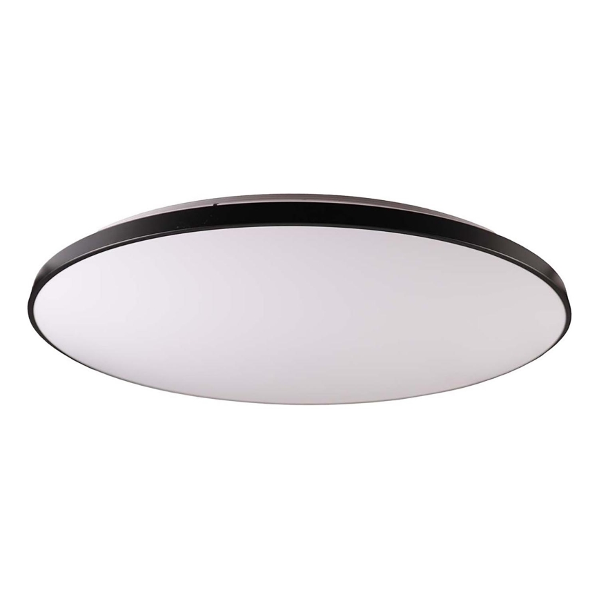 Plafoniera LED dimmerabile KERN LED/80W/230V 3000-6000K diametro 80 cm nero + telecomando