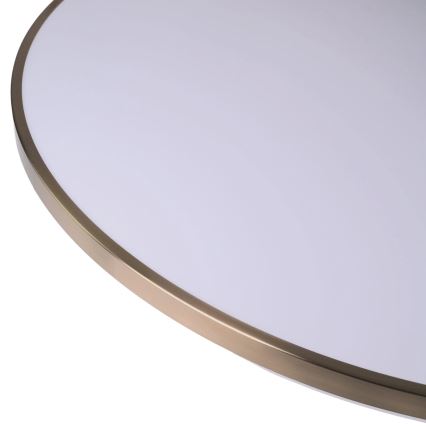 Plafoniera LED dimmerabile KERN LED/80W/230V 3000/4000/6000K Ø 80 cm dorata + telecomando