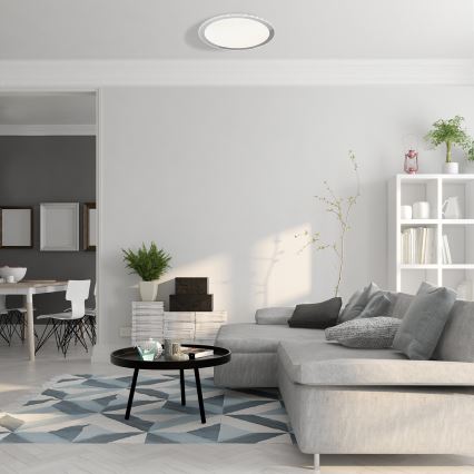 Plafoniera LED dimmerabile LAYLA LED/26W/230V + telecomando