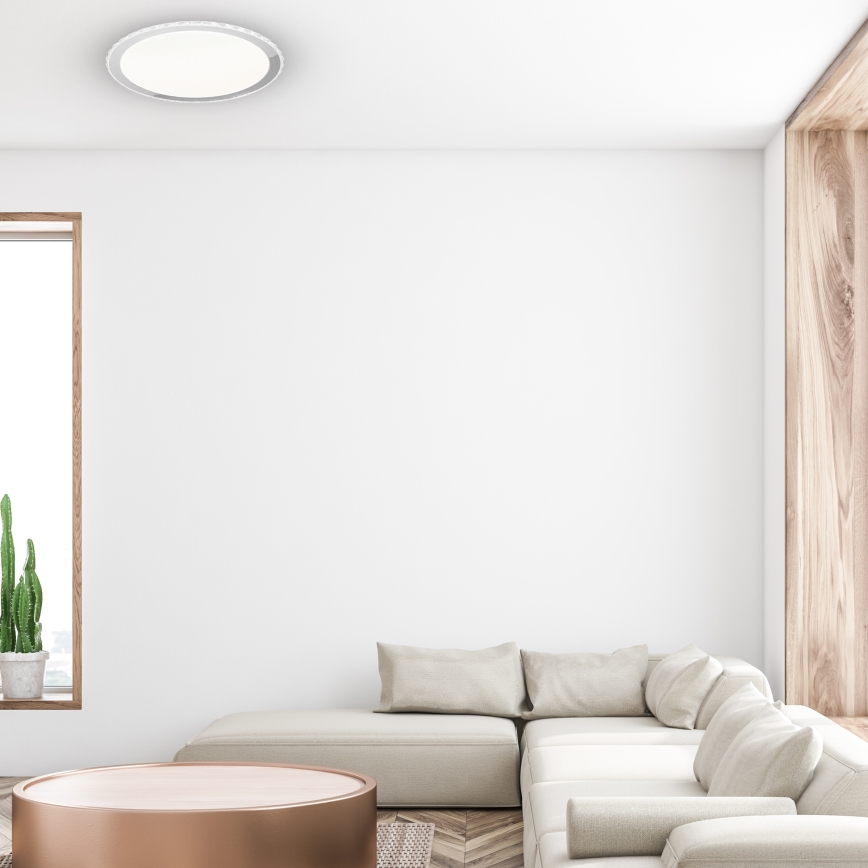 Plafoniera LED dimmerabile LAYLA con telecomando LED/66W/230V