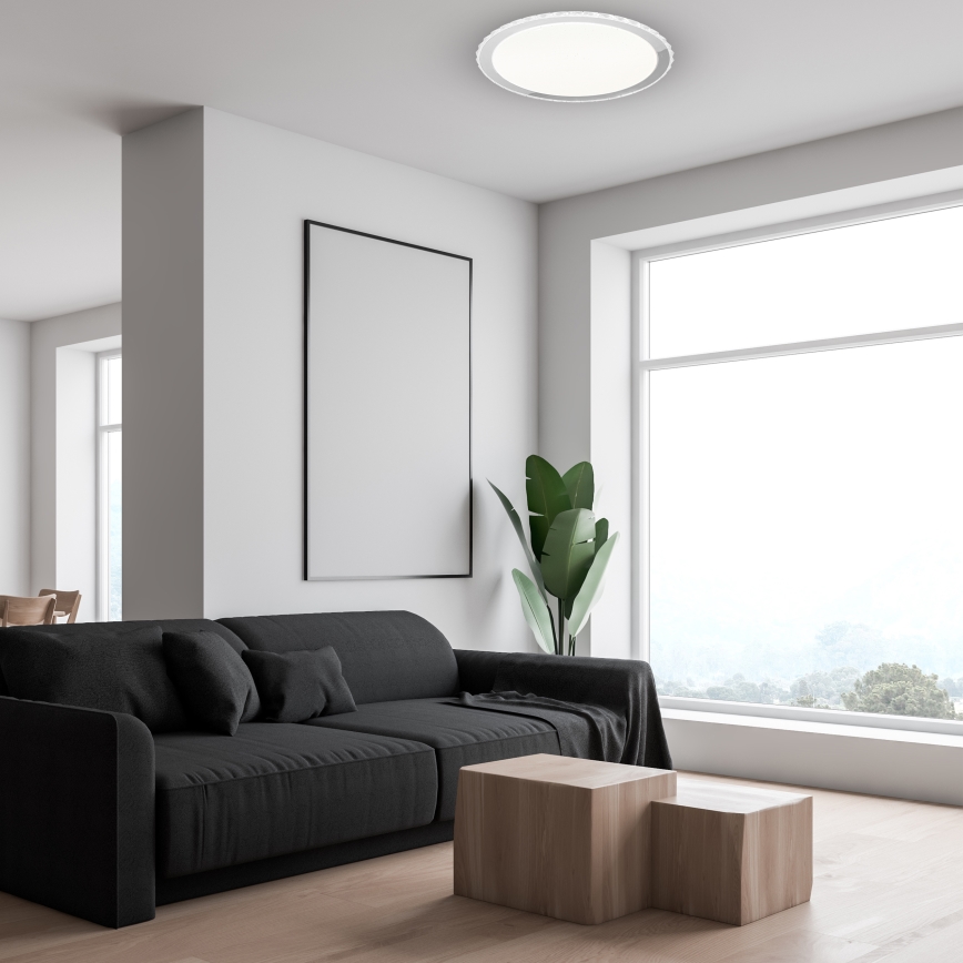 Plafoniera LED dimmerabile LAYLA con telecomando LED/66W/230V