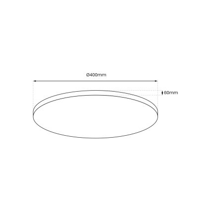 Plafoniera LED dimmerabile LAYLA LED/33W/230V 3000/4000/6000K oro + telecomando