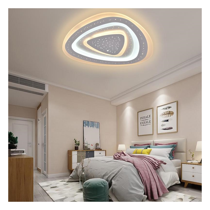 Plafoniera LED Dimmerabile LED/105W/230V 3000-6500K + telecomando