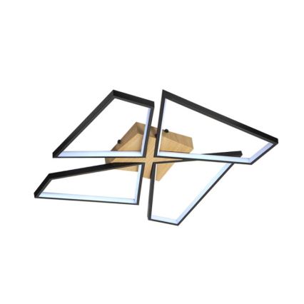 Plafoniera LED dimmerabile LED/115W/230V 3000-6500K marrone/nero + telecomando