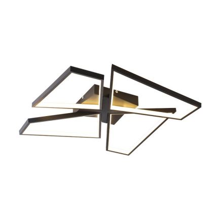 Plafoniera LED dimmerabile LED/115W/230V 3000-6500K nero + telecomando