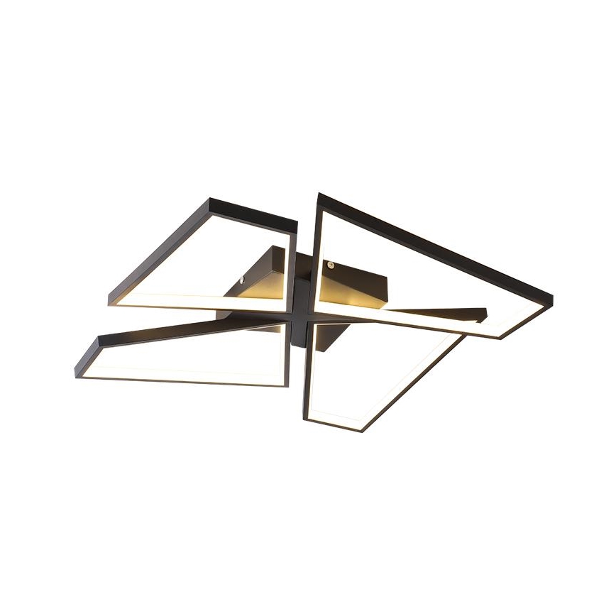 Plafoniera LED dimmerabile LED/115W/230V 3000-6500K nero + telecomando