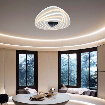 Plafoniera LED dimmerabile LED/120W/230V 3000-6500K + telecomando