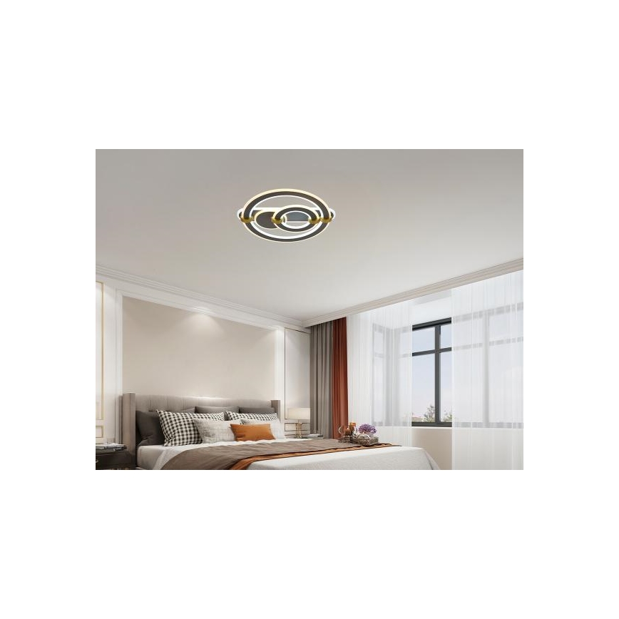 Plafoniera LED dimmerabile LED/120W/230V 3000-6500K + telecomando