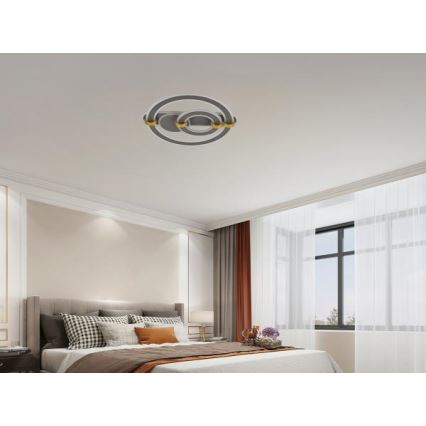 Plafoniera LED dimmerabile LED/120W/230V 3000-6500K + telecomando