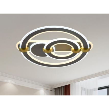 Plafoniera LED dimmerabile LED/120W/230V 3000-6500K + telecomando
