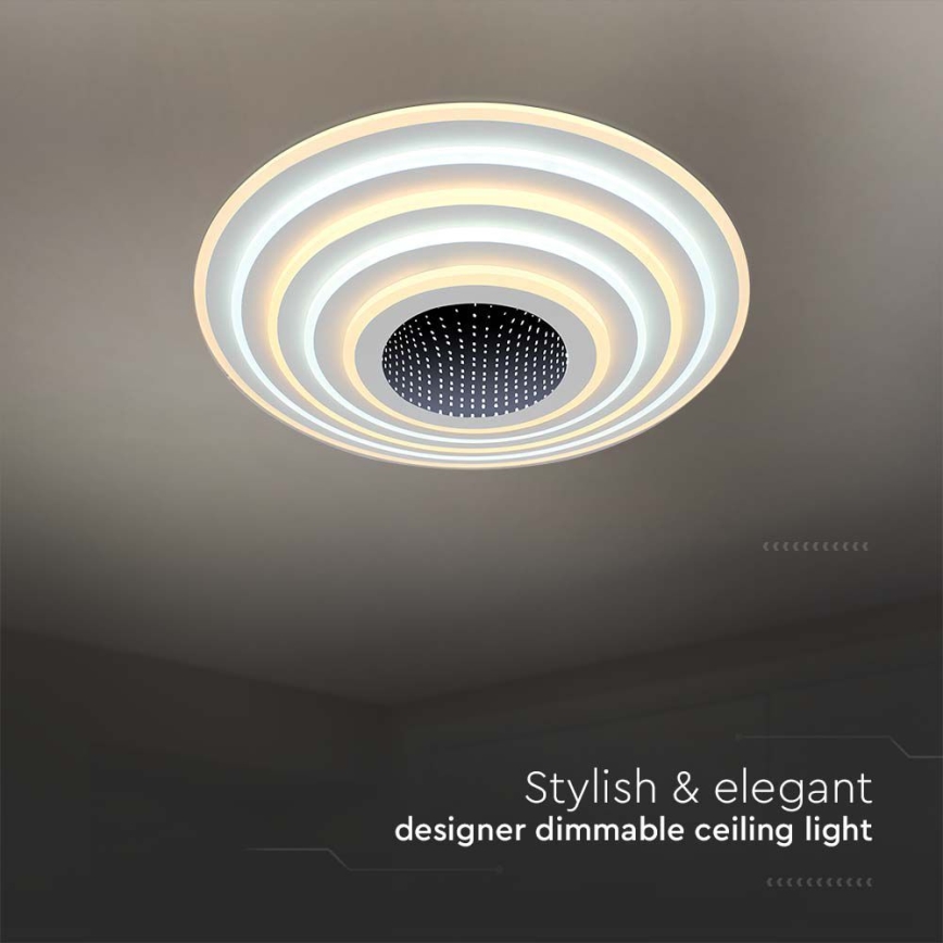 Plafoniera LED dimmerabile LED/125W/230V 3000-6500K + telecomando