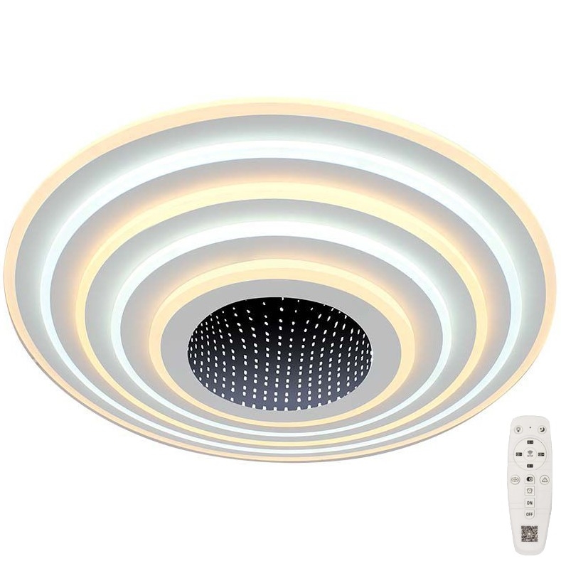Plafoniera LED dimmerabile LED/125W/230V 3000-6500K + telecomando