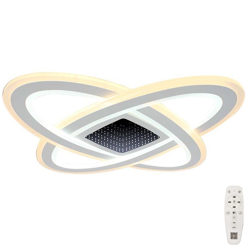 Plafoniera LED dimmerabile LED/130W/230V 3000-6500K + telecomando