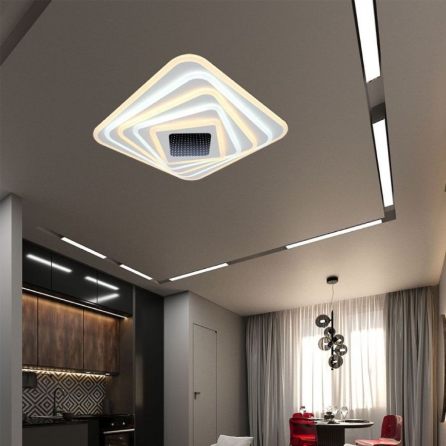 Plafoniera LED dimmerabile LED/150W/230V 3000-6500K 51x51 cm + telecomando
