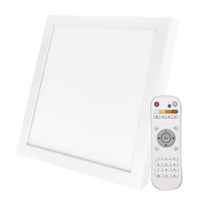 Plafoniera LED dimmerabile LED/20W/230V + telecomando quadrato 2700K-6500K