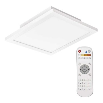 Plafoniera LED dimmerabile LED/20W/230V + telecomando quadrato 2700K-6500K