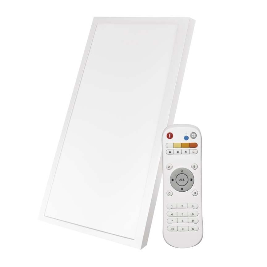 Plafoniera LED dimmerabile LED/25W/230V + telecomando rettangolo 2700K-6500K