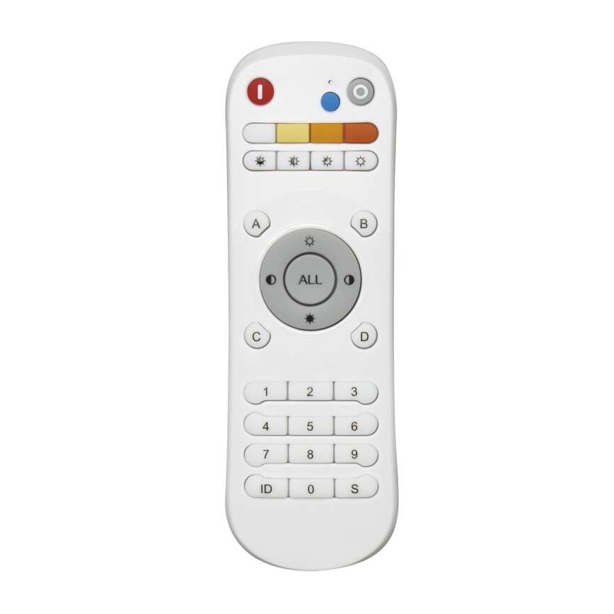 Plafoniera LED dimmerabile LED/25W/230V + telecomando rettangolo 2700K-6500K