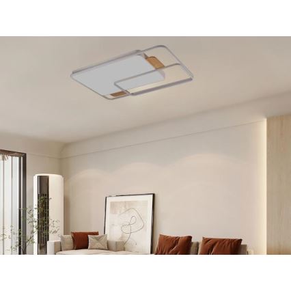Plafoniera LED dimmerabile LED/280W/230V 3000-6500K + telecomando