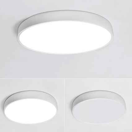 Plafoniera LED dimmerabile LED/30W/230V 3000-6500K diametro 30 cm bianco + telecomando