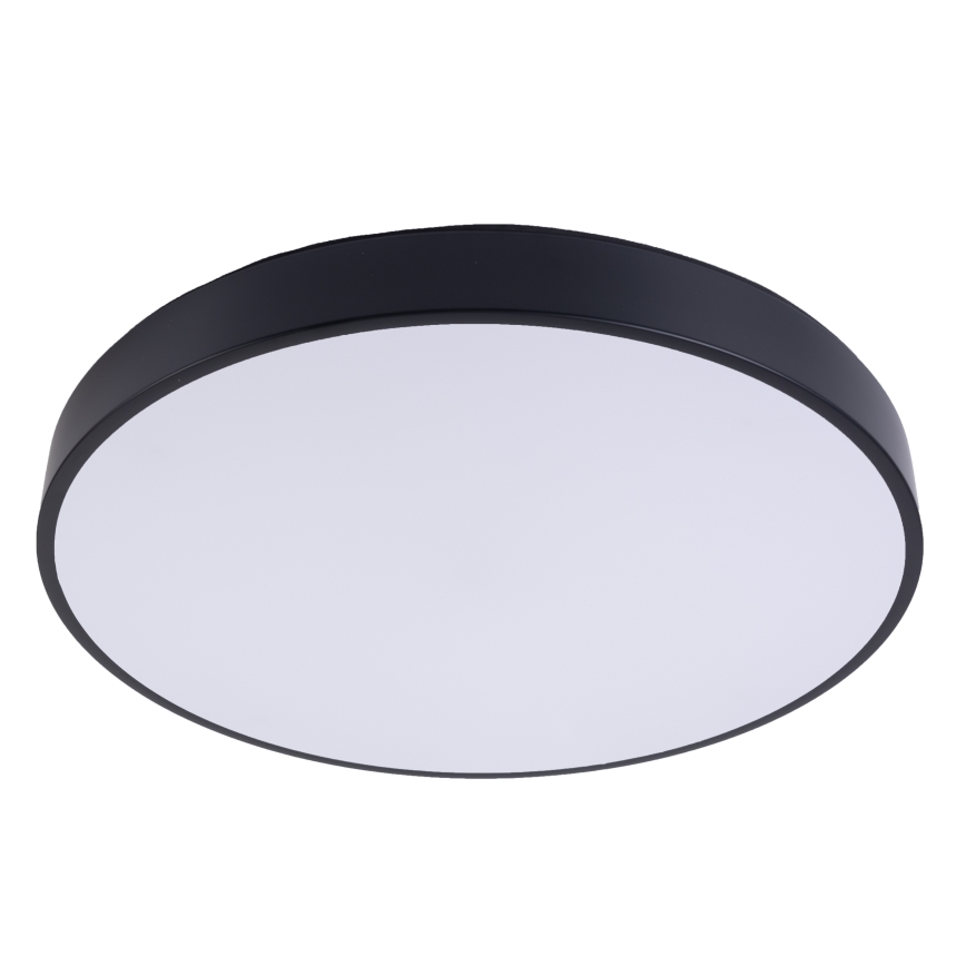 Plafoniera LED dimmerabile LED/30W/230V 3000-6500K diametro 30 cm nero + telecomando