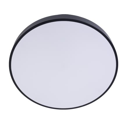 Plafoniera LED dimmerabile LED/30W/230V 3000-6500K diametro 30 cm nero + telecomando
