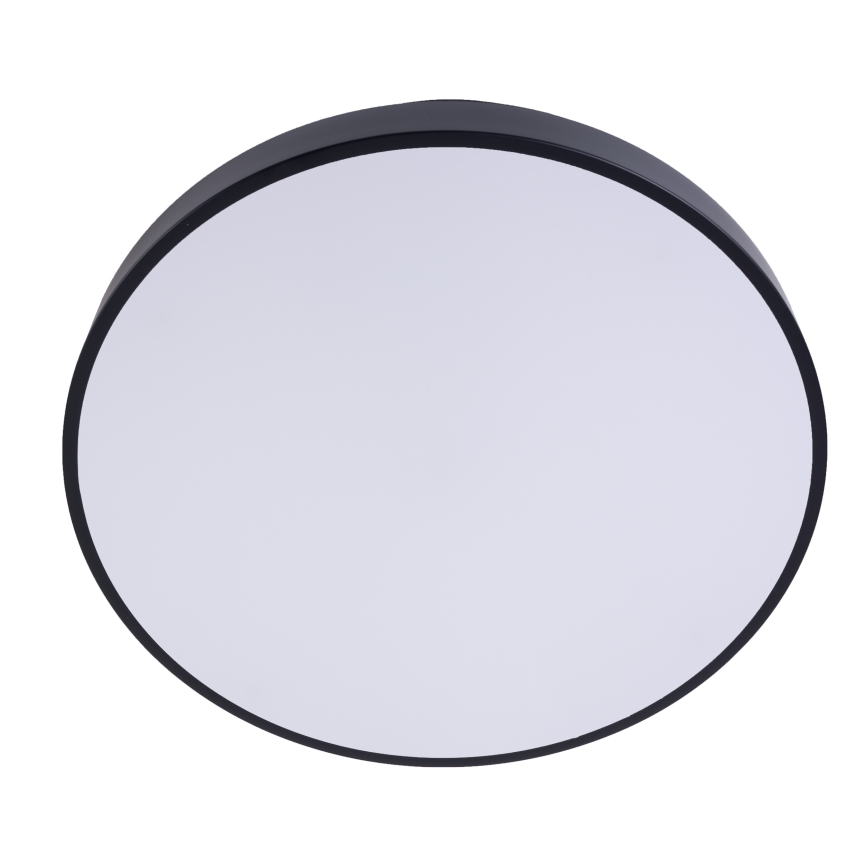 Plafoniera LED dimmerabile LED/30W/230V 3000-6500K diametro 30 cm nero + telecomando