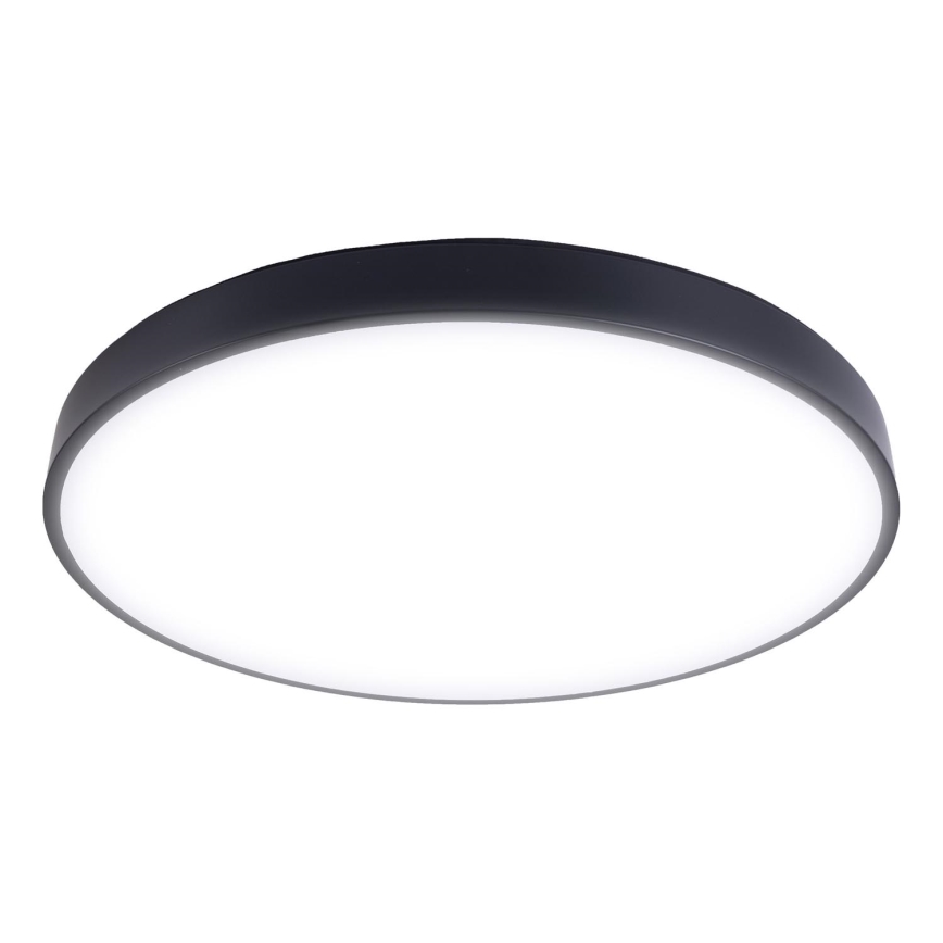 Plafoniera LED dimmerabile LED/30W/230V 3000-6500K diametro 30 cm nero + telecomando