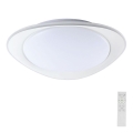 Plafoniera LED dimmerabile LED/40W/230V 3000-6500K 45 cm bianco + telecomando