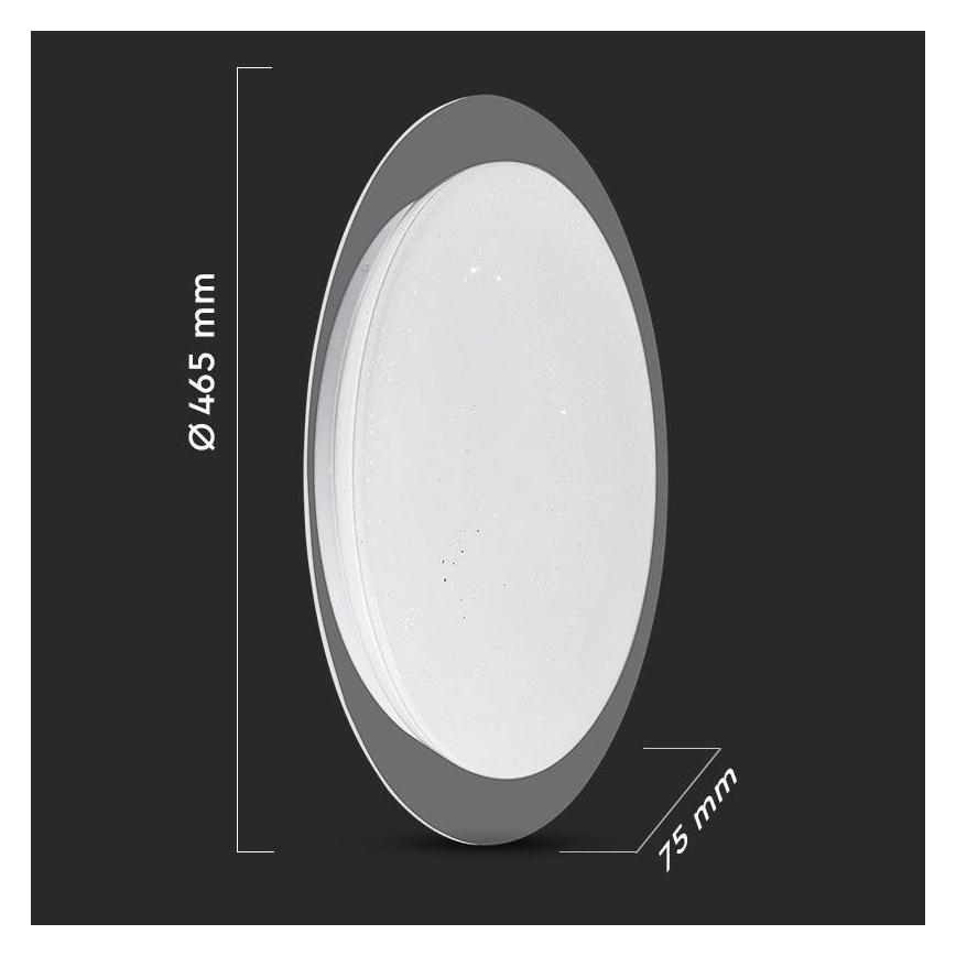 Plafoniera LED dimmerabile LED/40W/230V 3000K/4000K/6500K + tc