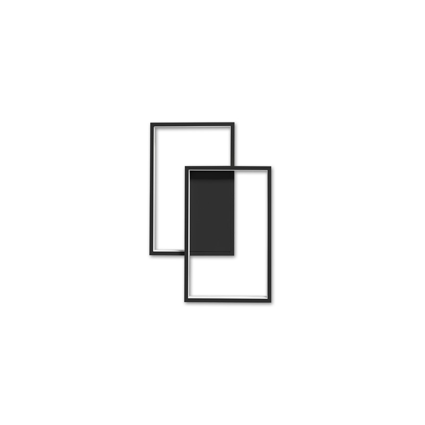 Plafoniera LED dimmerabile LED/45W/230V 3000-6500K nero + telecomando