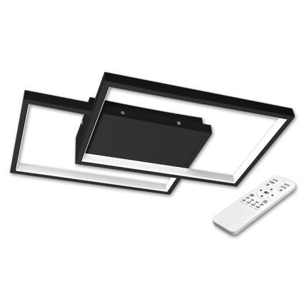 Plafoniera LED dimmerabile LED/45W/230V 3000-6500K nero + telecomando