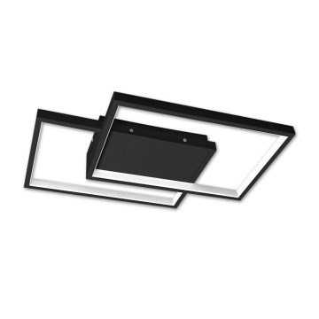 Plafoniera LED dimmerabile LED/45W/230V 3000-6500K nero + telecomando