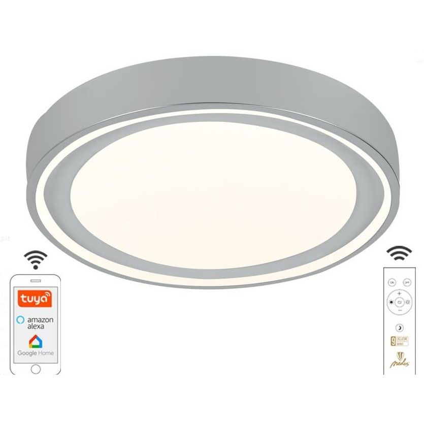 Plafoniera LED dimmerabile LED/48W/230V 2700-6500K Wi-Fi Tuya + telecomando