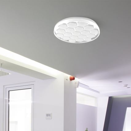 Plafoniera LED dimmerabile LED/60W/230V 3000/4000/6500K + telecomando