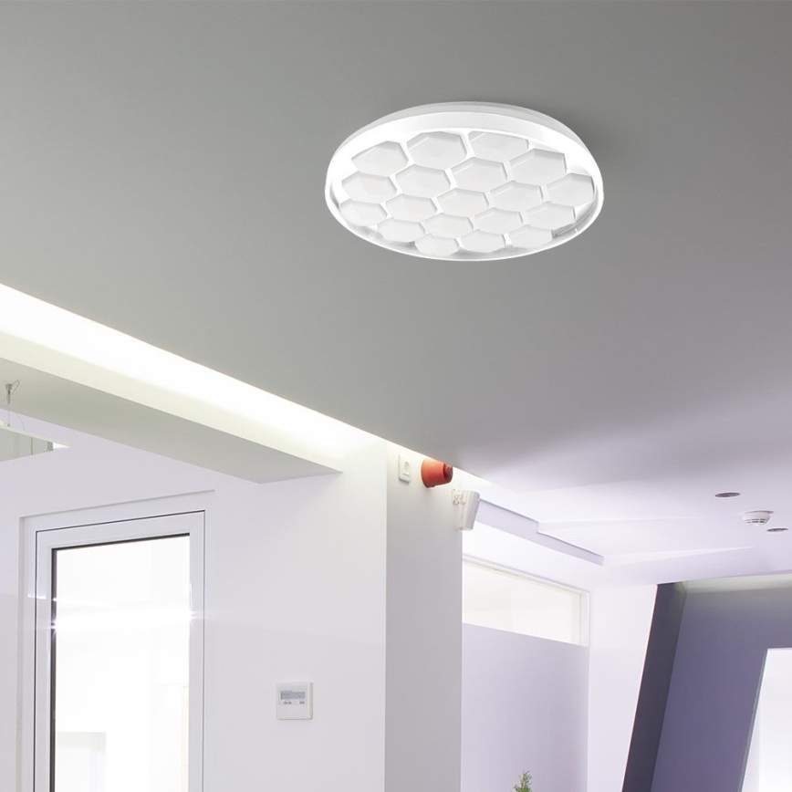 Plafoniera LED dimmerabile LED/60W/230V 3000/4000/6500K + telecomando