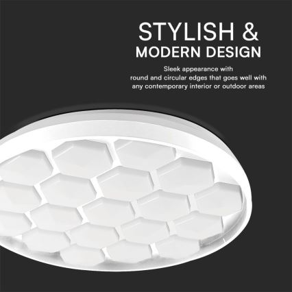 Plafoniera LED dimmerabile LED/60W/230V 3000/4000/6500K + telecomando