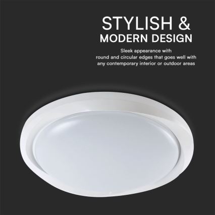 Plafoniera LED dimmerabile LED/60W/230V 3000-6500K 49,2 cm bianco + telecomando