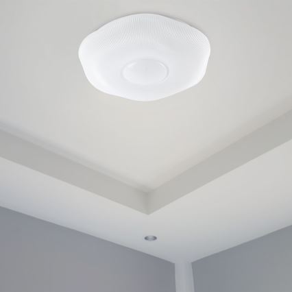 Plafoniera LED dimmerabile LED/60W/230V 3000-6500K 50 cm bianco + telecomando